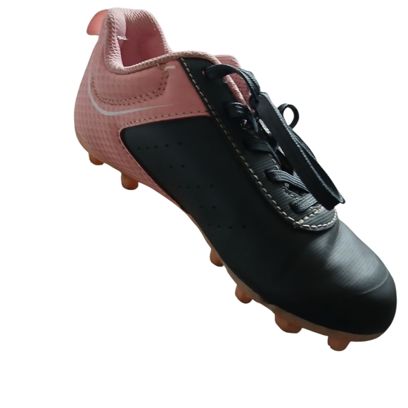 Adidas Soccer Cleats Gray Pink Kids Girls Size 12 - Picture 5 of 9